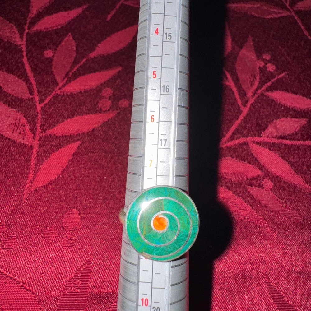 Peruvian Made Solid Sterling Silver 950 Natural S… - image 2